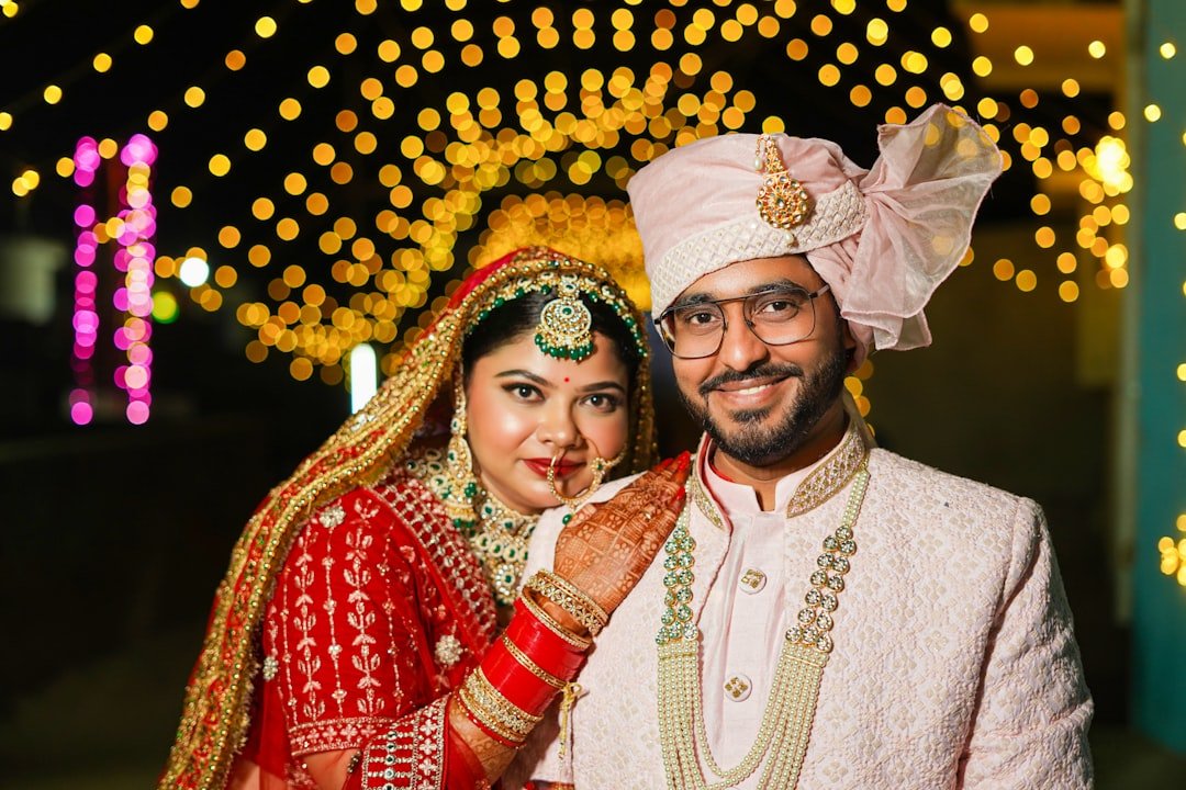 indian couple portrait