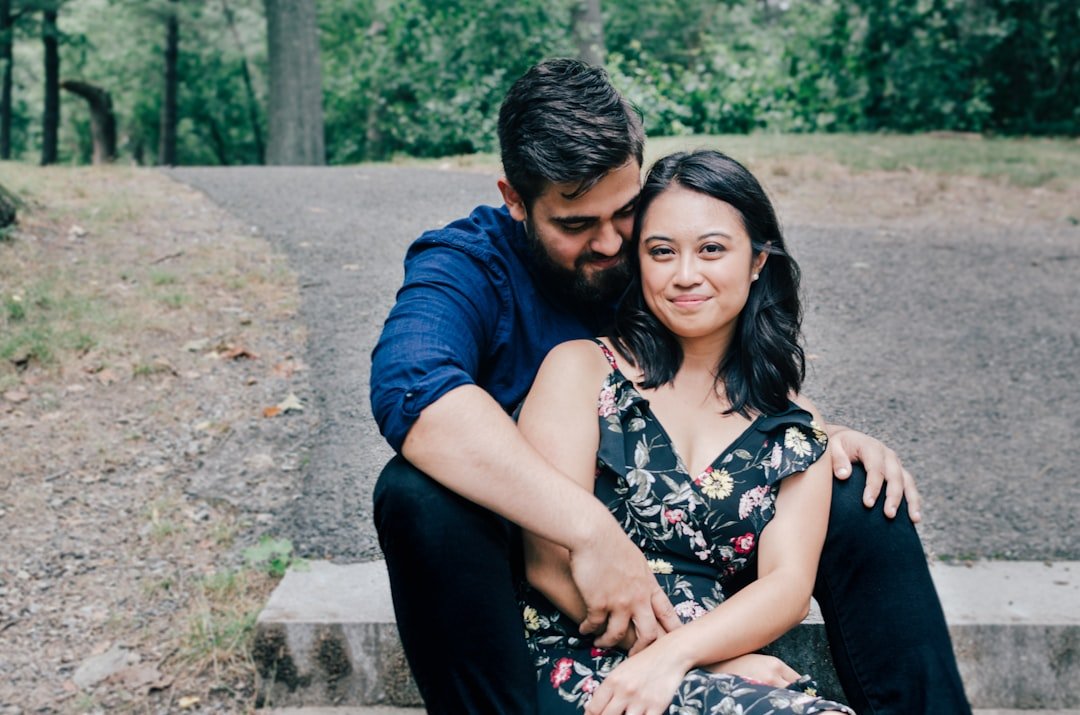 happy indian couple